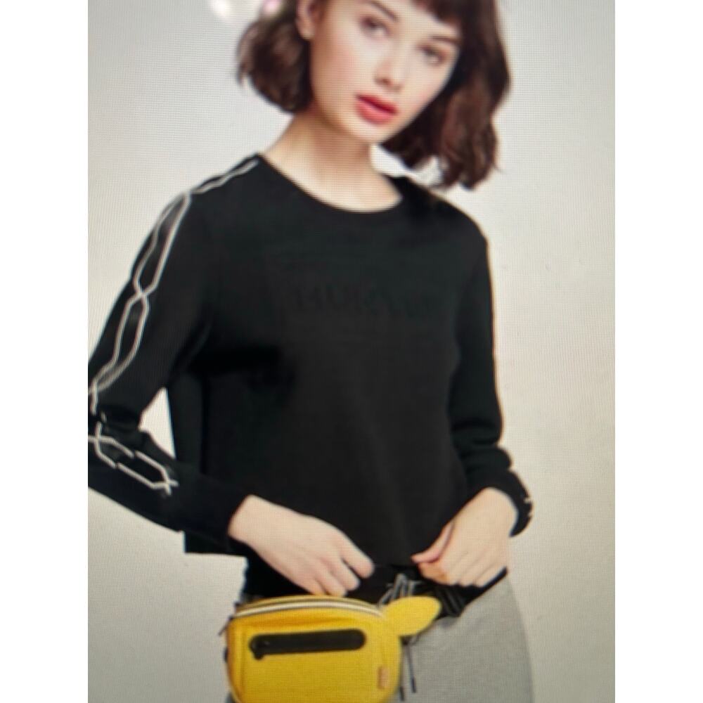 Hunter X Target cropped sweatshirt black small